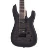 Guitarra Eléctrica Jackson Js Series Dinky Arch Top Js22q 7 Dka, Ráfaga Negra Transparente 2918804585