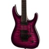 Guitarra Eléctrica Jackson Pro Plus Series Dinky Dkaq Ráfaga Púrpura Transparente 2914105552
