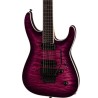 Guitarra Eléctrica Jackson Pro Plus Series Dinky Dkaq Ráfaga Púrpura Transparente 2914105552
