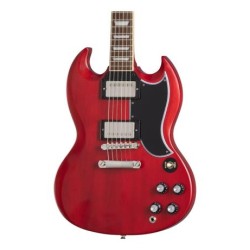 Guitarra Eléctrica Epiphone Les Paul Sg Standard 1961, Aged Cherry C/ Hard Case Eigc61sgachnh1