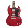 Guitarra Eléctrica Epiphone Les Paul Sg Standard 1961, Aged Cherry C/ Hard Case Eigc61sgachnh1