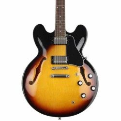 Guitarra Eléctrica Epiphone Es 335 Semi Hollowbody, Vintage Sunburst Eies335vsnh1