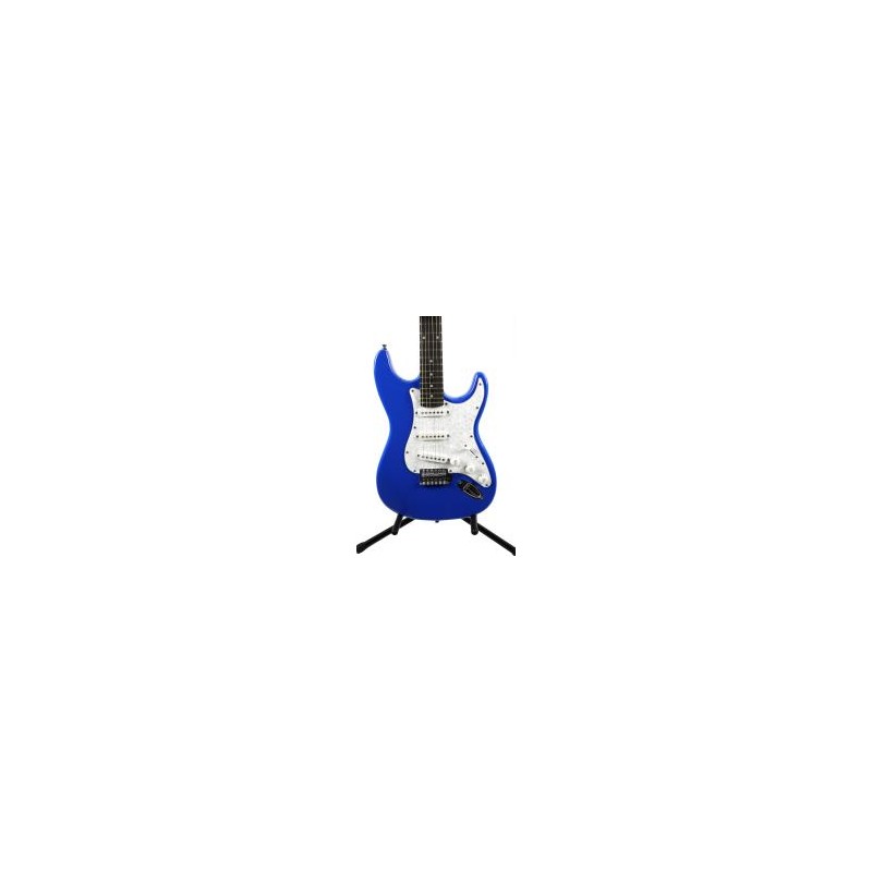 Guitarra Eléctrica Logan Tipo Str Azul Legtsbl