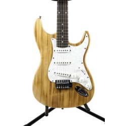 Guitarra Eléctrica Logan Tipo Str Natural Legtsnt