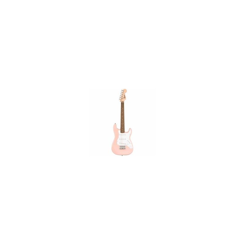 Guitarra Eléctrica Squier Mini Stratocaster, Laurel Fingerboard Shell Pink 0370121556