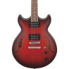 Guitarra Eléctrica Ibanez Artcore Mod. Am53 Srf Sombreado Rojo Mate 8202598