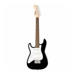 Guitarra Eléctrica Squier Mini Stratocaster Left Handed, Laurel Fingerboard Black 0370123506