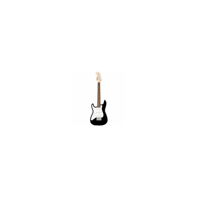 Guitarra Eléctrica Squier Mini Stratocaster Left Handed, Laurel Fingerboard Black 0370123506