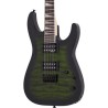 Guitarra Eléctrica Jackson Js Series Dink Arch Top Js32q Dka Ht, Explosión Verde Transparente 2918809587